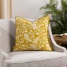 Evans Lichfield Chatsworth Topiary Cushion Saffron Lifestyle