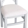 Derwent Grey Cross Back Fabric Seat Chair