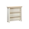 Silverdale Painted Small Bookcase angled on a white background