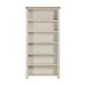 Silverdale Painted Large Bookcase front on a white background