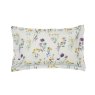 Helena Springfield Clairemont Yellow and Lilac Duvet Cover Set image of the pillowcase on a white background