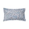 Helena Springfield Kemble Blue and Neutral Duvet Cover Set image of the pillowcase on a white background