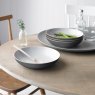 Denby Elements Fossil Grey Set of 4 Pasta Bowls lifestyle image