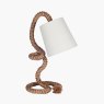 Martindale Rope and Jute Task Table Lamp image of the lamp on a white background