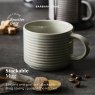 Barbary & Oak Totem Single Stacking Mug lifestyle image of the mug