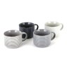 Barbary & Oak Totem Single Stacking Mug image of all of the mugs on a white background