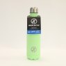 JT Fitness Mint Green Stainless Steel 500ml Water Bottle image of the bottle with label on a beige background
