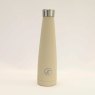 JT Fitness Nude 500ml Conical Water Bottle image of the bottle on a beige background