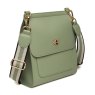 Alice Wheeler Large Sage Bloomsbury Cross Body Bag angled image of the bag on a white background
