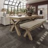 Heritage 2m Cross Legged Fixed Table lifestyle image of the table