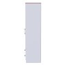 Stoneacre Tall 2ft 6in 2 Drawer Wardrobe side on image of the wardrobe on a white background