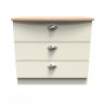 Elizabeth 3 Drawer Chest front on image of the chest on a white background