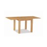 Atlanta Square Extending Table image of the table extended on a white background