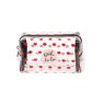 Legami Lips Makeup Bag front on image of the makeup bag on a white background