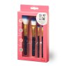 Legami Stars Set Of 4 Make Up Brushes image of the makeup brushes in packaging on a white background