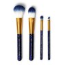 Legami Stars Set Of 4 Make Up Brushes image of the makeup brushes on a white background
