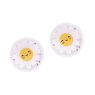 Legami Daisy Reusable Cooling Eye Pads image of the eye pads on a white background