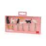 Legami Meow Cat Set Of 6 Aperitif Forks image of the forks in packaging on a white background