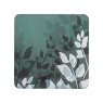 Denby Colours Green Foliage Set Of 6 Coasters image of the coaster on a white background