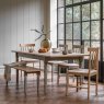 Colonial 1.8m Extending Dining Table lifestyle image of the dining table