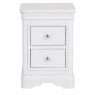 Colonial Small Bedside Cabinet front on image of the bedside cabinet on a white background