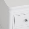 Colonial Small Bedside Cabinet close up image of the bedside cabinet on a white background