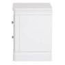 Colonial Small Bedside Cabinet side on image of the bedside cabinet on a white background
