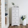 Colonial 4 Drawer Narrow Chest lifestyle image of the chest