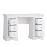 Colonial Dressing Table angled image of the dressing table with drawers open on a white background