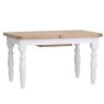 Holkham Oak 1.3m Extending Table image of the dining table on a white background