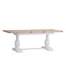 Holkham Oak 1.6m Extending Table image of the dining table on a white background