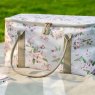 Sophie Allport Blossom Picnic Bag close up lifestyle image of the picnic bag
