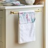 Sophie Allport Tulips Roller Hand Towel lifestyle image of the hand towel