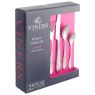 Viners Glamour 16 Piece Cutlery Set image of the packaging on a white background