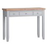 Derwent Grey Dressing Table angled image of the dressing table on a white background