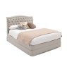 Mabel Taupe Bedframe image of the bedframe on a white background