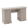 Mabel Taupe Dressing Table angled image of the dressing table on a white background