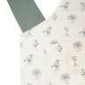 Mary Berry English Garden Cross Back Apron Flowers Detail