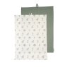 Mary Berry English Garden Set Of 2 Tea Towels Flowers
