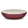 Barbary & Oak Red Foundry Set Of 4 Pasta Bowls image of the bowl on a white background