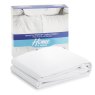 Tempur Cooling Pillow Protector image of the protector with packaging on a white background