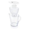 Brita Marella White Water Filter Jug image of the different parts of the jug on a white background