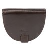 Fonz Leather Mens Coinpurse Wallet Brown Closed