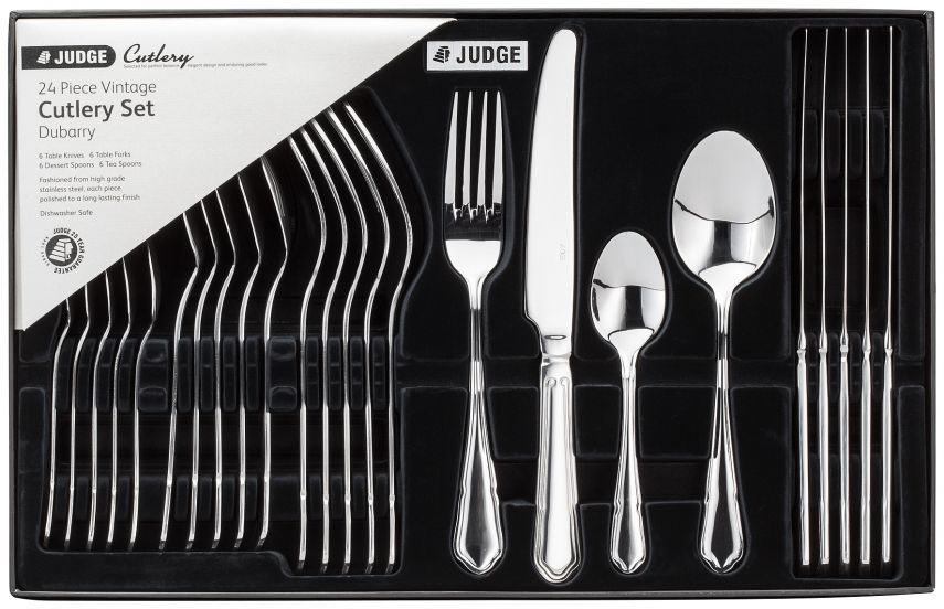 Judge Dubarry 44 Piece Cutlery