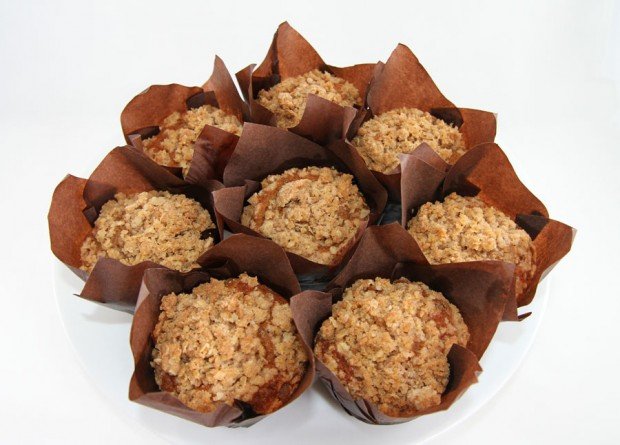 Recipe for Spiced Pumpkin Streusel Muffins