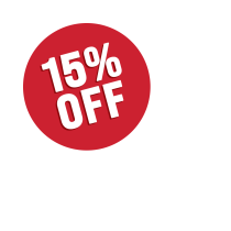 15 off