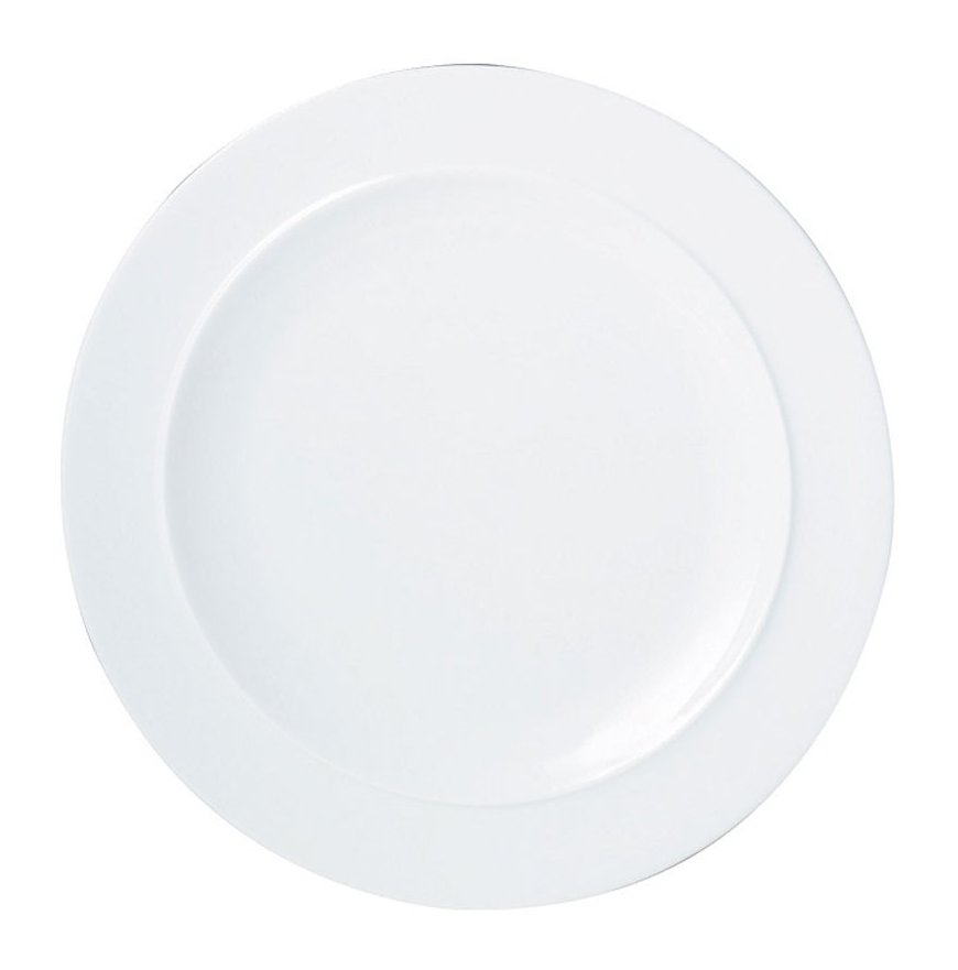 Denby White Dinnerware 29cm Dinner Plate Aldiss