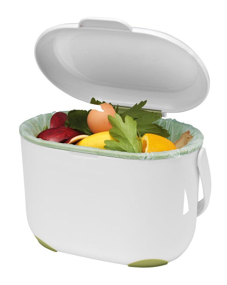 Addis New Compost Caddy White | Aldiss of Norfolk