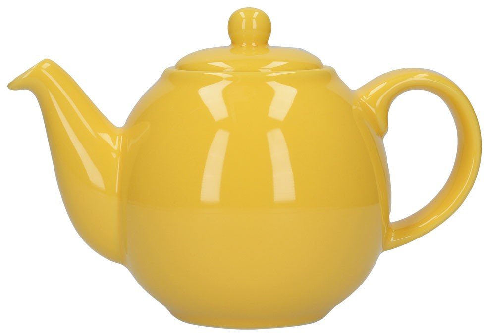 London Pottery Globe 4 Cup Teapot New Yellow Aldiss