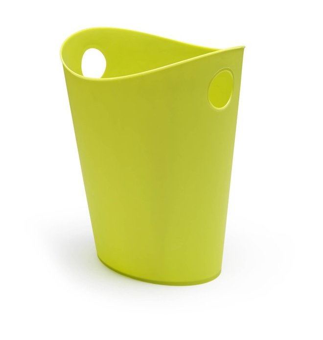 Addis Waste Paper Bin Lime Aldiss of Norfolk